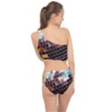 Funky Disco Ball Spliced Up Two Piece Swimsuit View2