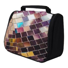 Funky Disco Ball Full Print Travel Pouch (small) by essentialimage365