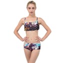 Funky Disco Ball Layered Top Bikini Set View1