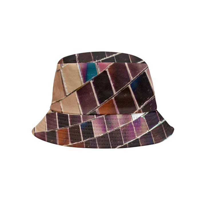 Funky Disco Ball Inside Out Bucket Hat (Kids)