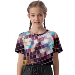 Funky Disco Ball Kids  Basic Tee by essentialimage365