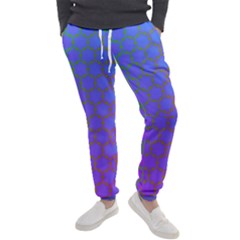 Hex Circle Points Vaporwave One Men s Jogger Sweatpants by WetdryvacsLair