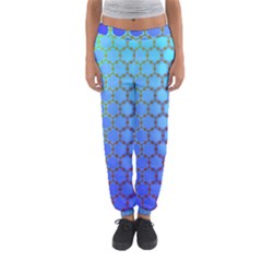 Hex Circle Points Vaporwave Three Women s Jogger Sweatpants by WetdryvacsLair