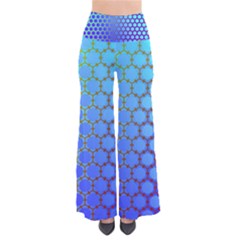 Hex Circle Points Vaporwave Three So Vintage Palazzo Pants by WetdryvacsLair