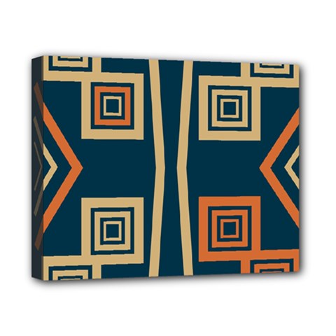 Abstract Pattern Geometric Backgrounds   Canvas 10  X 8  (stretched) by Eskimos