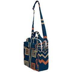 Abstract Pattern Geometric Backgrounds   Crossbody Day Bag by Eskimos