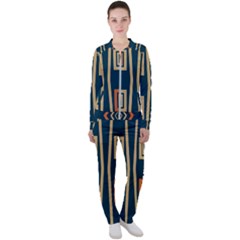 Abstract Pattern Geometric Backgrounds   Casual Jacket And Pants Set by Eskimos