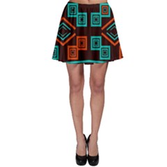 Abstract Pattern Geometric Backgrounds   Skater Skirt by Eskimos