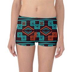 Abstract Pattern Geometric Backgrounds   Reversible Boyleg Bikini Bottoms by Eskimos