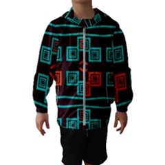 Abstract Pattern Geometric Backgrounds   Kids  Hooded Windbreaker by Eskimos