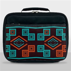 Abstract Pattern Geometric Backgrounds   Lunch Bag by Eskimos