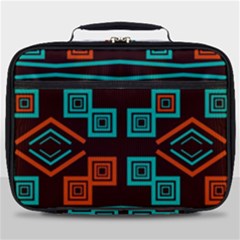 Abstract Pattern Geometric Backgrounds   Full Print Lunch Bag by Eskimos