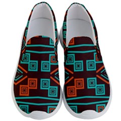 Abstract Pattern Geometric Backgrounds   Men s Lightweight Slip Ons by Eskimos