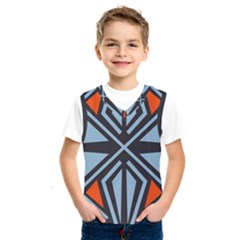 Abstract Geometric Design    Kids  Basketball Tank Top by Eskimos