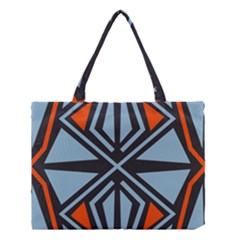 Abstract Geometric Design    Medium Tote Bag by Eskimos