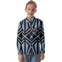 Abstract geometric design    Kids  Long Sleeve Shirt View1