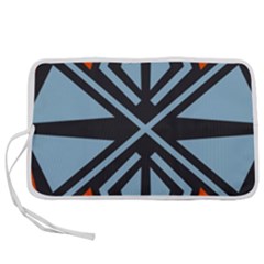 Abstract Geometric Design    Pen Storage Case (m) by Eskimos