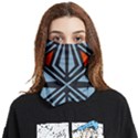 Abstract geometric design    Face Covering Bandana (Two Sides) View1