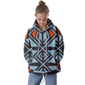 Abstract geometric design    Kids  Oversized Hoodie View1