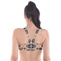 Abstract geometric design    Plunge Bikini Top View2