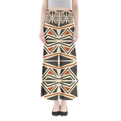 Abstract Geometric Design    Full Length Maxi Skirt by Eskimos