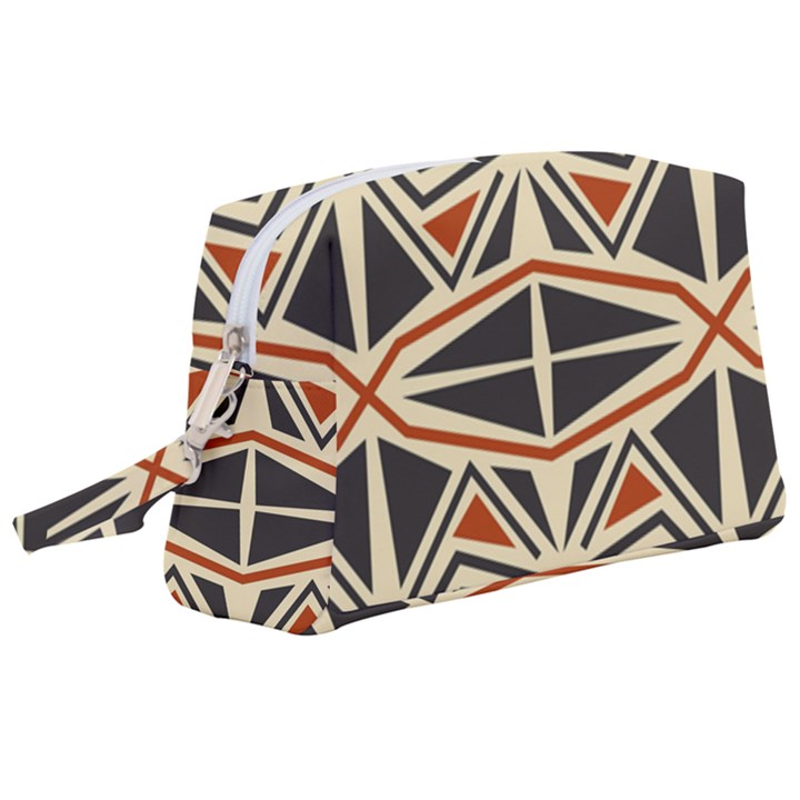 Abstract geometric design    Wristlet Pouch Bag (Large)