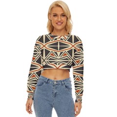 Abstract Geometric Design    Lightweight Long Sleeve Sweatshirt by Eskimos