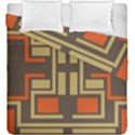 Abstract geometric design    Duvet Cover Double Side (King Size) View1