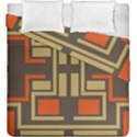 Abstract geometric design    Duvet Cover Double Side (King Size) View2