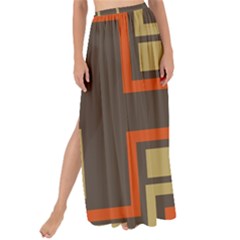 Abstract Geometric Design    Maxi Chiffon Tie-up Sarong by Eskimos