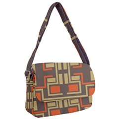 Abstract Geometric Design    Courier Bag by Eskimos