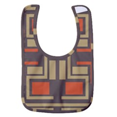 Abstract Geometric Design    Baby Bib by Eskimos