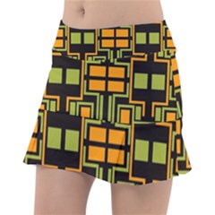 Abstract Geometric Design    Classic Tennis Skirt by Eskimos