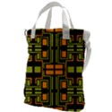 Abstract geometric design    Canvas Messenger Bag View1