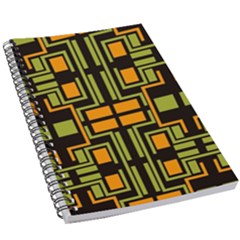 Abstract Geometric Design    5 5  X 8 5  Notebook by Eskimos