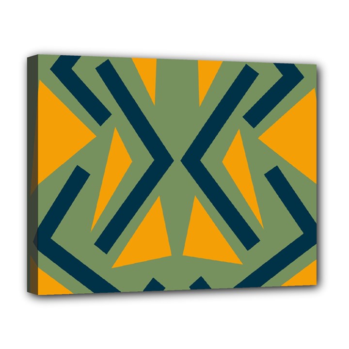 Abstract geometric design    Canvas 14  x 11  (Stretched)