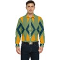 Abstract geometric design    Men s Long Sleeve  Shirt View1