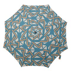 Abstract Geometric Design    Hook Handle Umbrellas (medium) by Eskimos