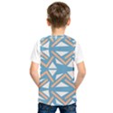 Abstract geometric design    Kids  Basketball Tank Top View2