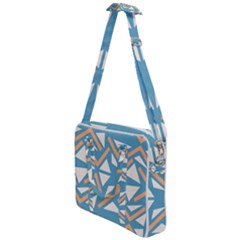 Abstract Geometric Design    Cross Body Office Bag by Eskimos