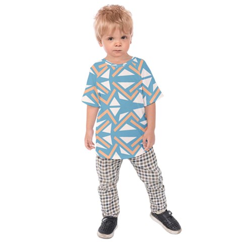 Abstract Geometric Design    Kids  Raglan Tee by Eskimos