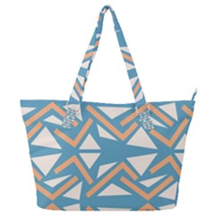 Abstract Geometric Design    Full Print Shoulder Bag by Eskimos