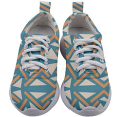 Abstract Geometric Design    Kids Athletic Shoes by Eskimos