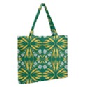 Folk flowers print Floral pattern Ethnic art Zipper Medium Tote Bag View2