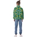 Folk flowers print Floral pattern Ethnic art Kids  Half Zip Hoodie View2