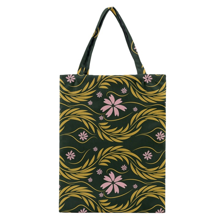 Folk flowers print Floral pattern Ethnic art Classic Tote Bag