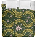 Folk flowers print Floral pattern Ethnic art Duvet Cover Double Side (King Size) View2