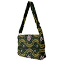 Folk flowers print Floral pattern Ethnic art Full Print Messenger Bag (M) View2