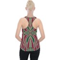 Folk flowers print Floral pattern Ethnic art Piece Up Tank Top View2