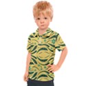 Folk flowers print Floral pattern Ethnic art Kids  Polo Tee View1